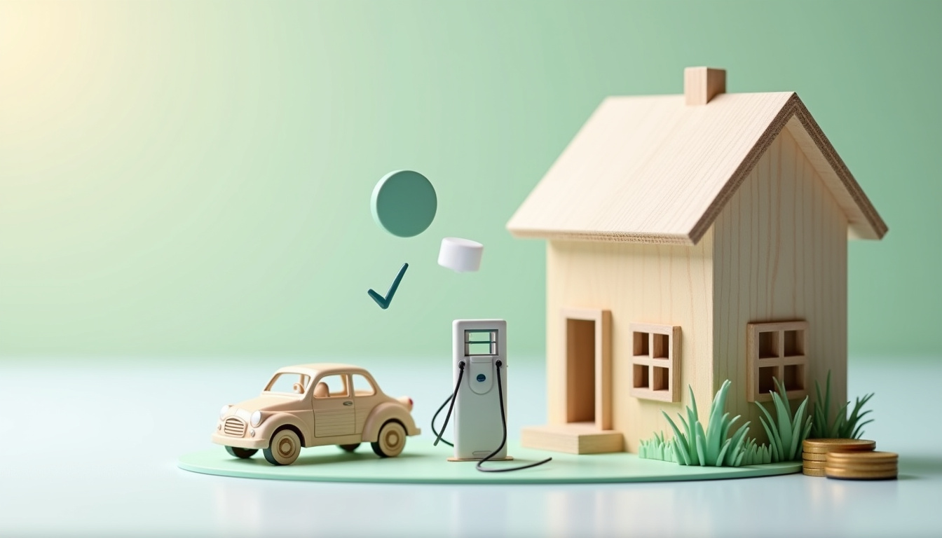 Infographie illustrant les aides pour l'installation d'une borne électrique