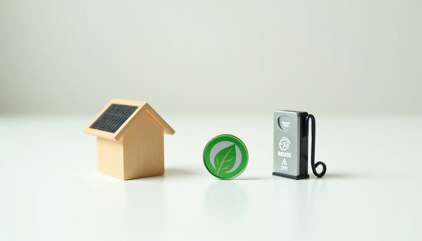 Infographie illustrant les différentes aides financières pour l'installation d'une borne de recharge: crédit d'impôt, prime ADVENIR, TVA réduite