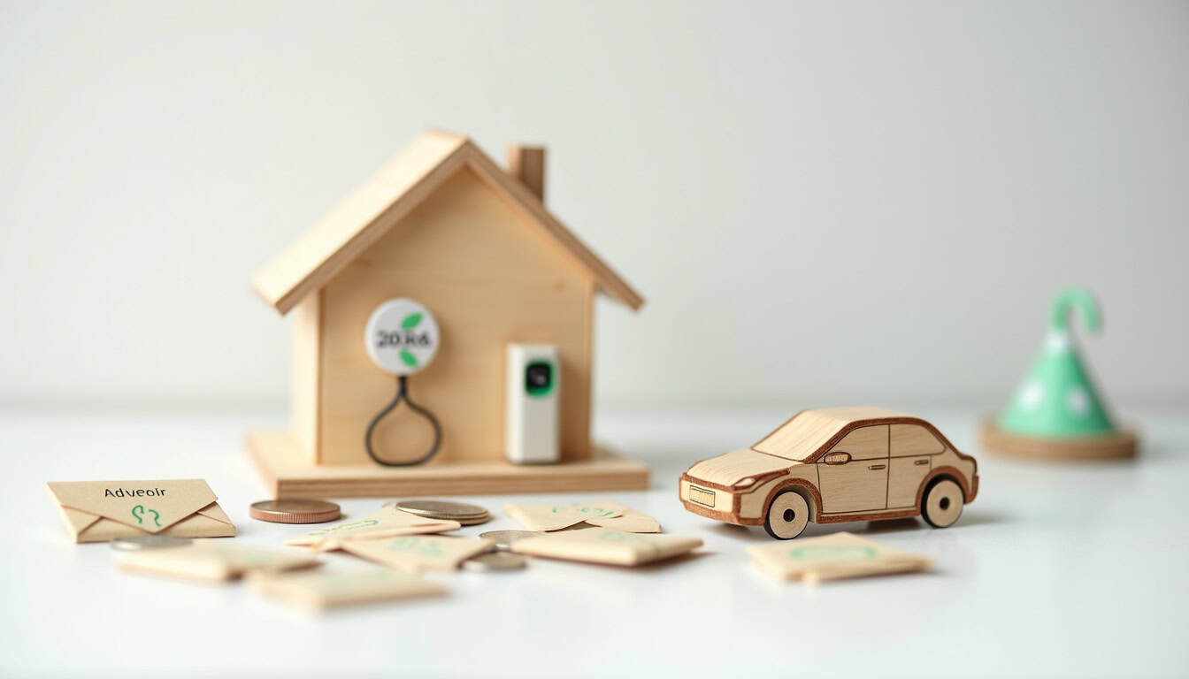 Infographie illustrant les différentes aides financières pour l'installation d'une borne de recharge électrique en France
