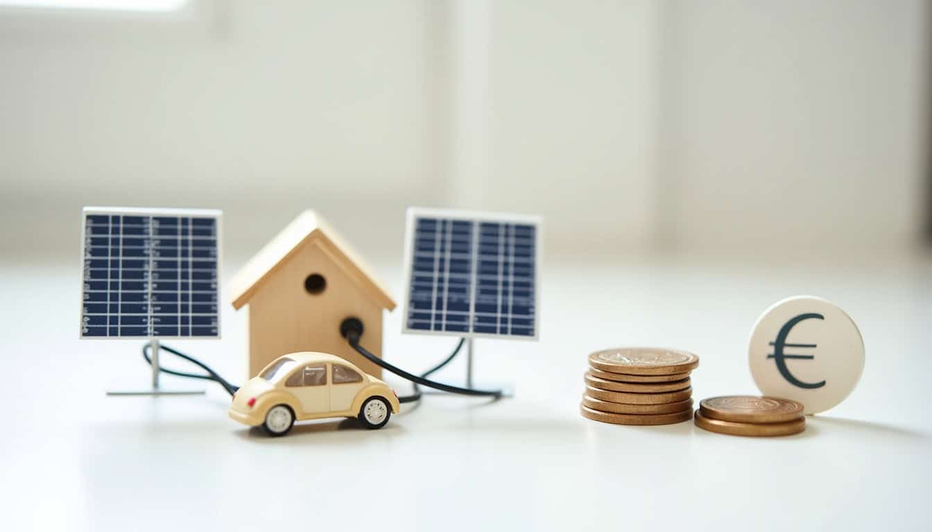Infographie illustrant les différentes aides financières pour l'installation d'une borne de recharge