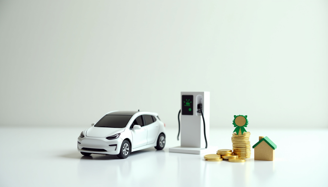 Infographie illustrant les différentes aides financières pour l'installation d'une borne électrique en France