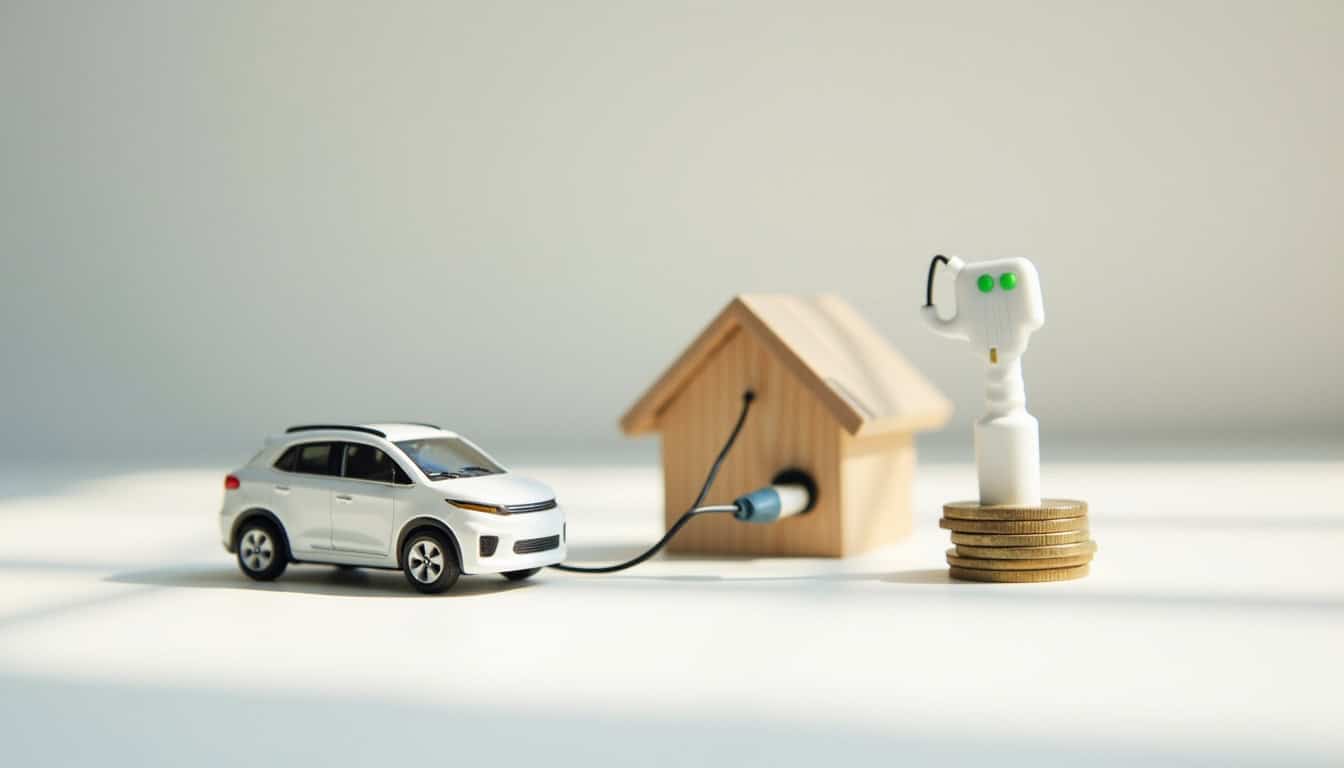 Infographie illustrant les différentes aides financières pour l'installation d'une borne électrique: TVA à 5,5%, Prime Advenir, aides locales
