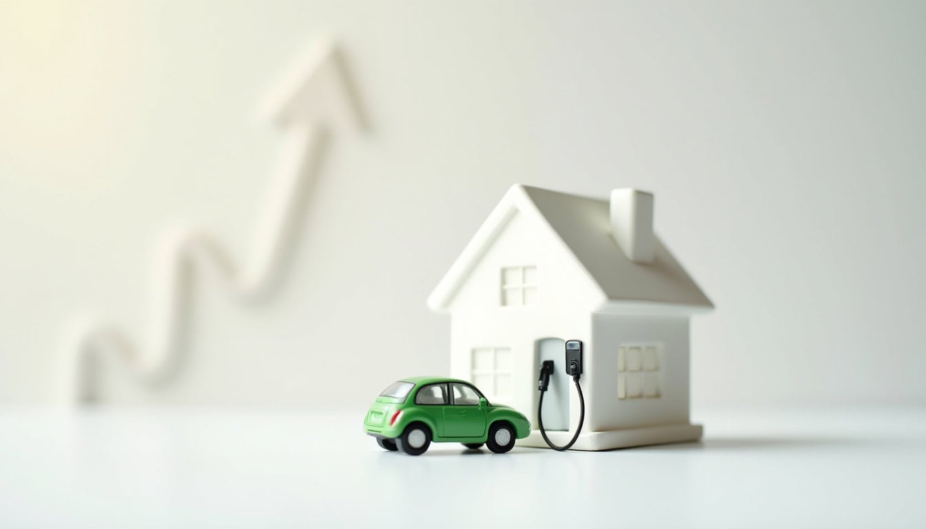 Infographie illustrant les différentes aides pour l'installation d'une borne de recharge électrique à domicile