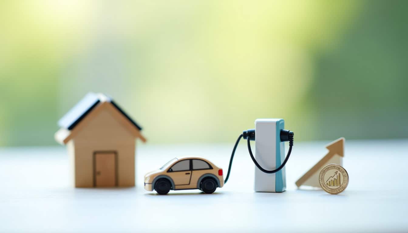 Infographie illustrant les différentes aides pour l'installation d'une borne de recharge en Vendée: crédit d'impôt, TVA réduite, prime ADVENIR