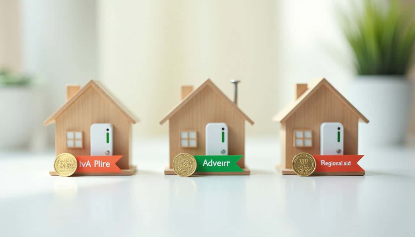 Infographie illustrant les principales aides financières pour l'installation d'une borne électrique: TVA à 5,5 %, prime Advenir, aides locales