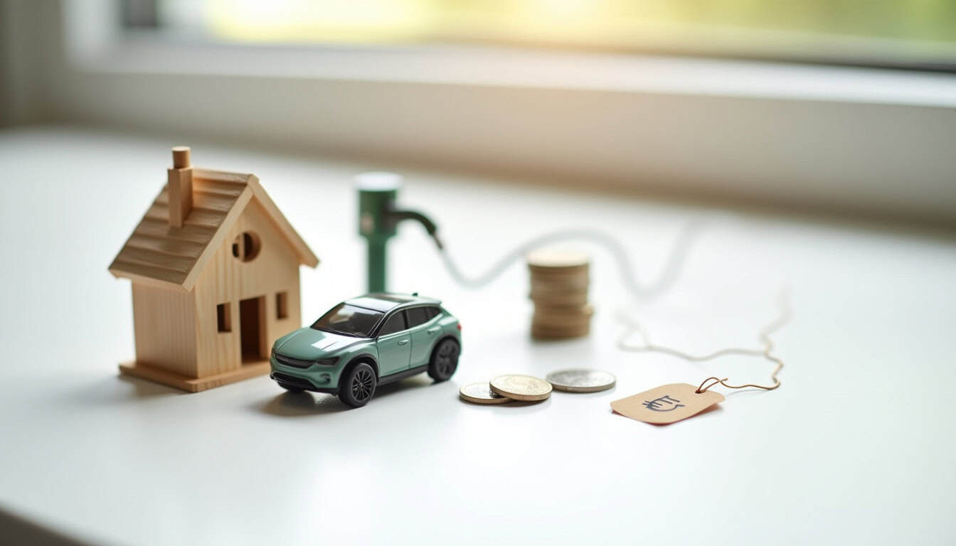 Infographie montrant les différentes aides financières pour l'installation d'une borne de recharge