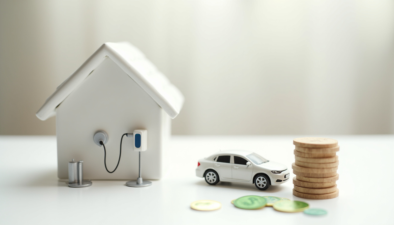 Infographie sur les aides financières pour l'installation d'une borne de recharge électrique à La Roche-Vineuse