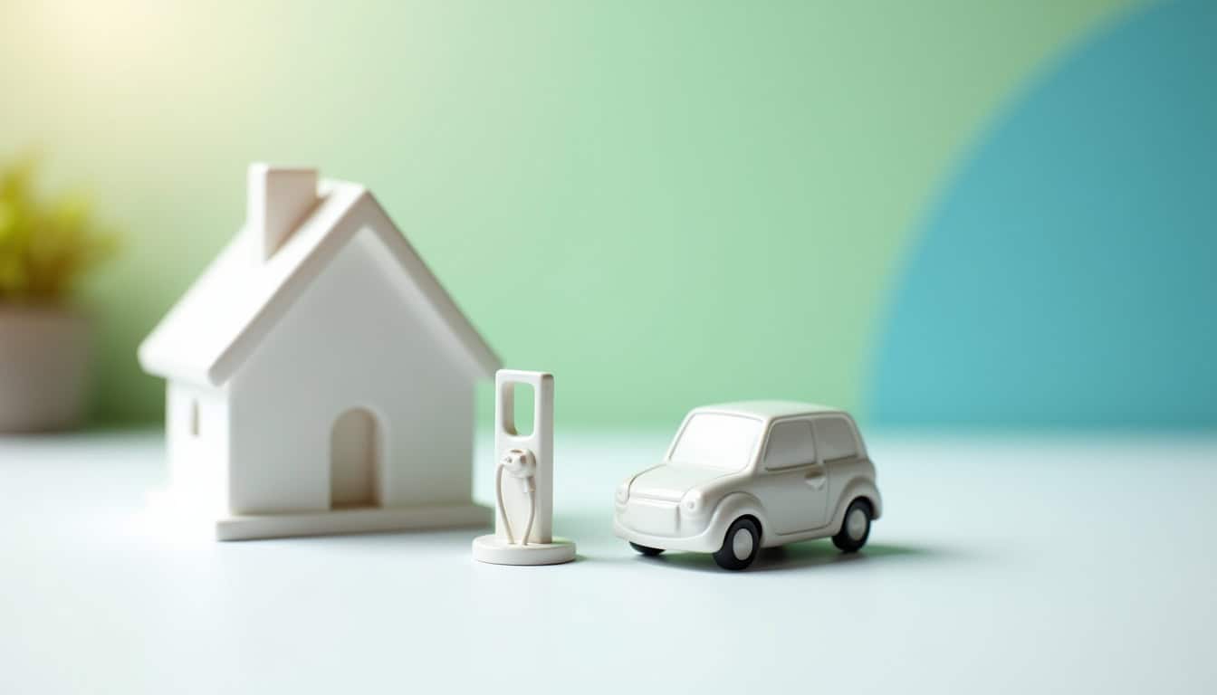 Infographie sur les aides pour l'installation d'une borne électrique à Grignon
