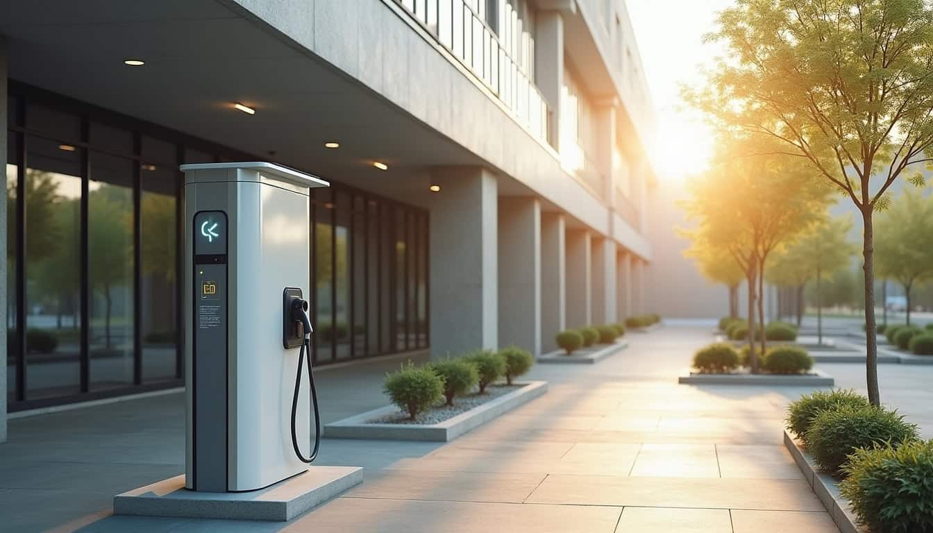 Installation de bornes de recharge pour entreprises à Gouaix
