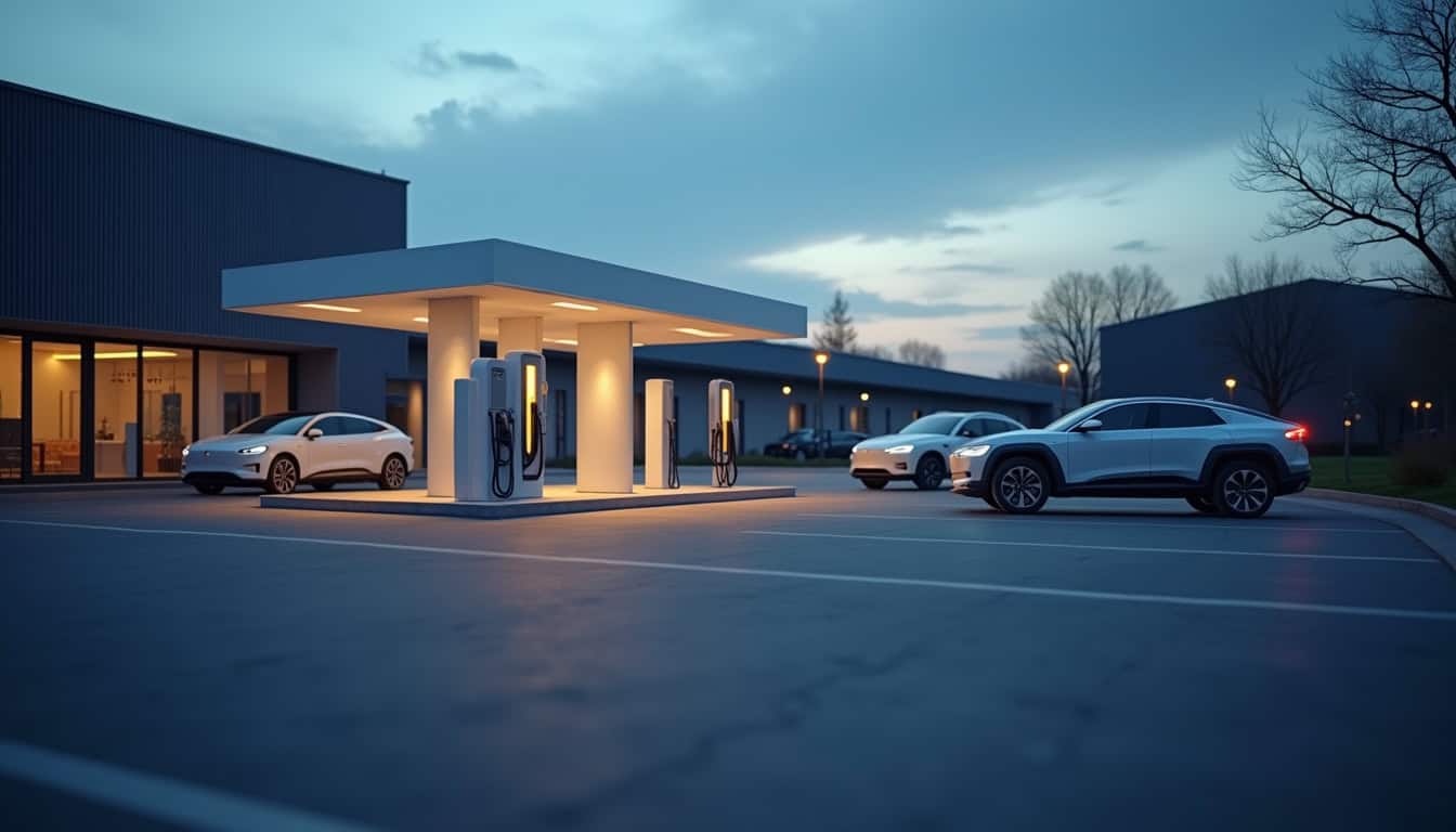 Installation de bornes de recharge pour une flotte d'entreprise à Viry-Châtillon