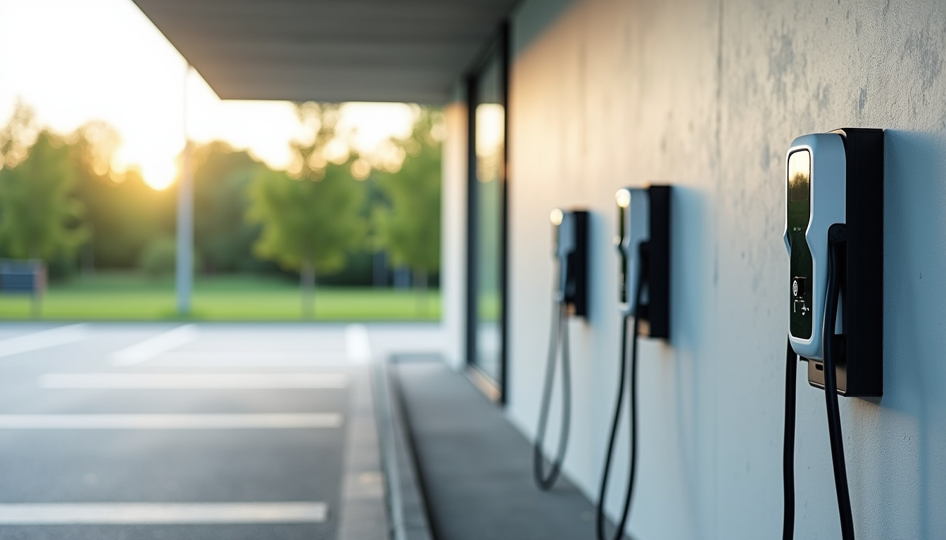 Installation de plusieurs bornes de recharge pour flotte de véhicules électriques en entreprise à Saint-Michel-sur-Meurthe