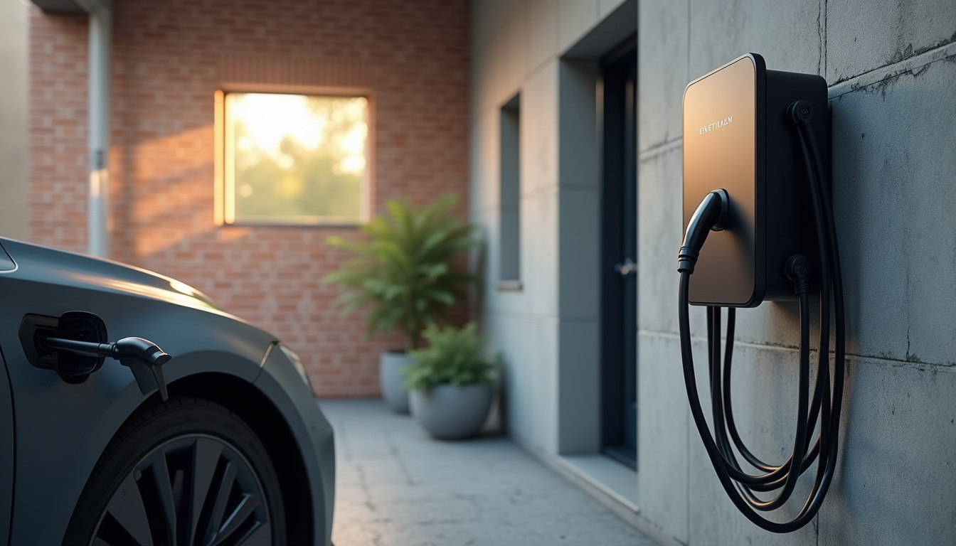 Installation d'une borne de recharge dans un garage à Moidieu-Détourbe