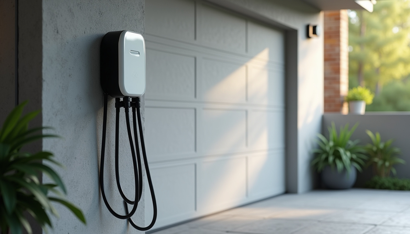 Installation d'une borne de recharge dans un garage privé à Follainville-Dennemont