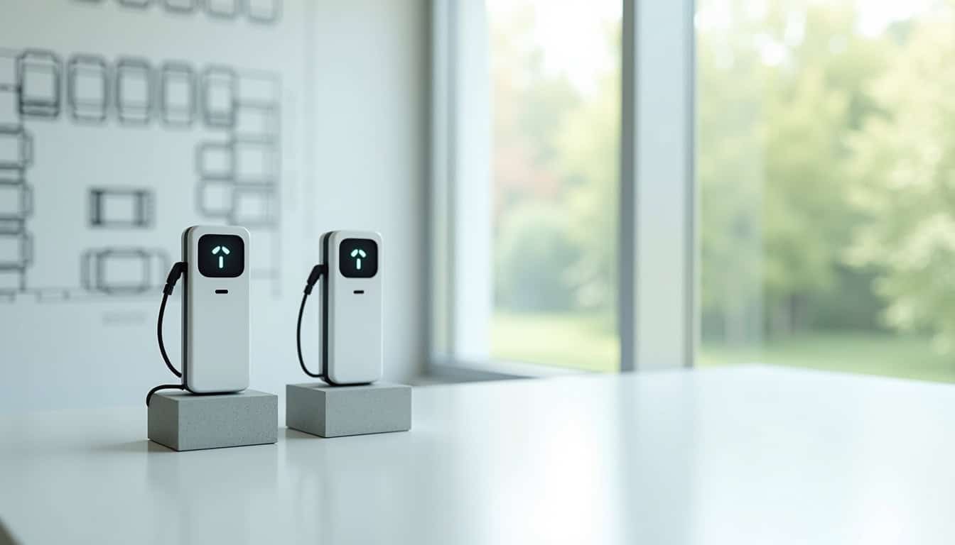 Installation d'une borne de recharge dans un parking de copropriété à Mouy