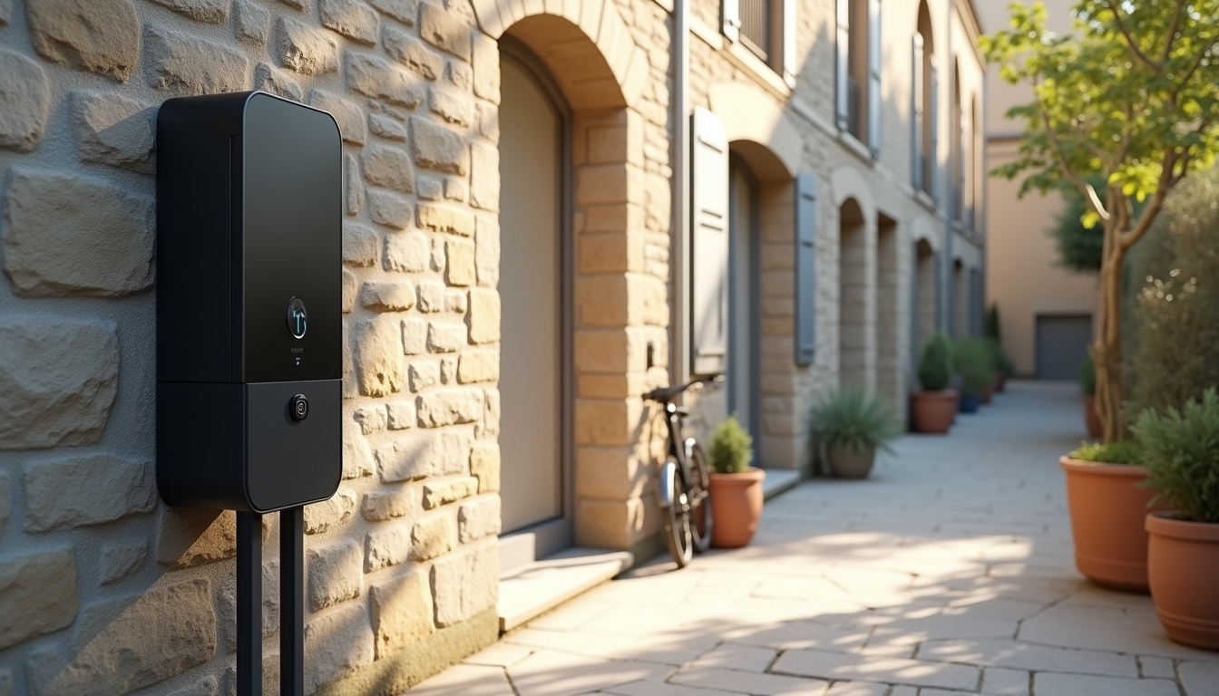 Installation d'une borne de recharge dans une copropriété à Civrieux-d'Azergues