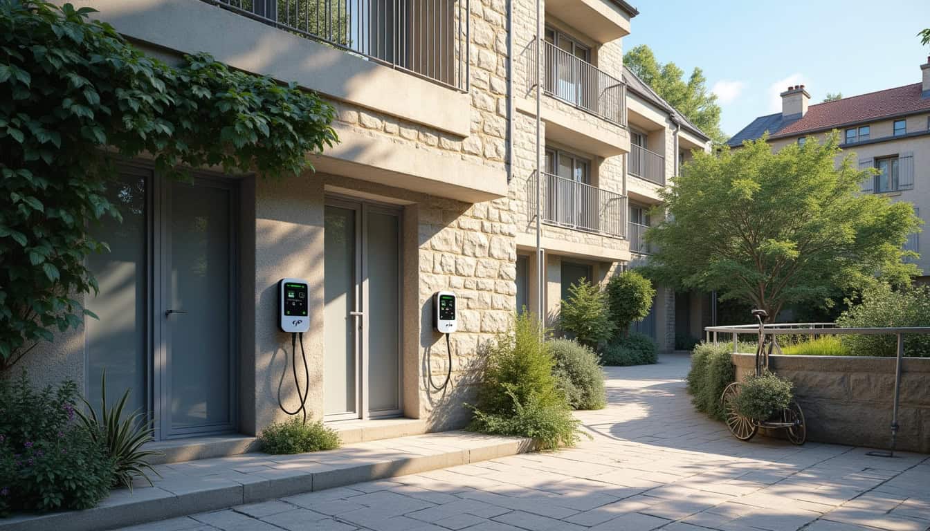 Installation d’une borne de recharge dans une copropriété à Miniac-Morvan