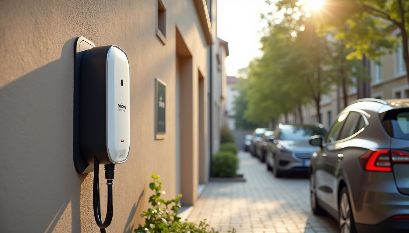 Installation d'une borne de recharge dans une copropriété à Mions