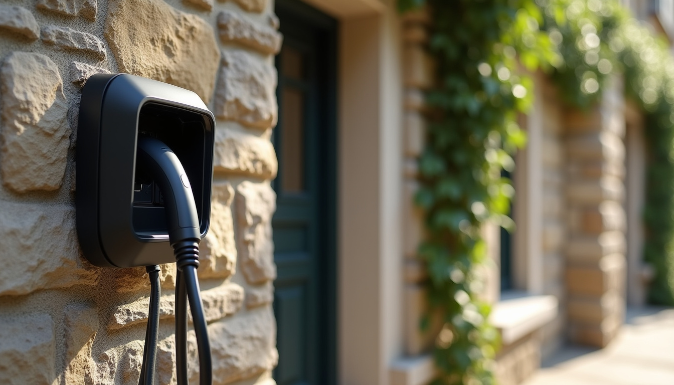 Installation d'une borne de recharge dans une maison ancienne avec tableau électrique récent