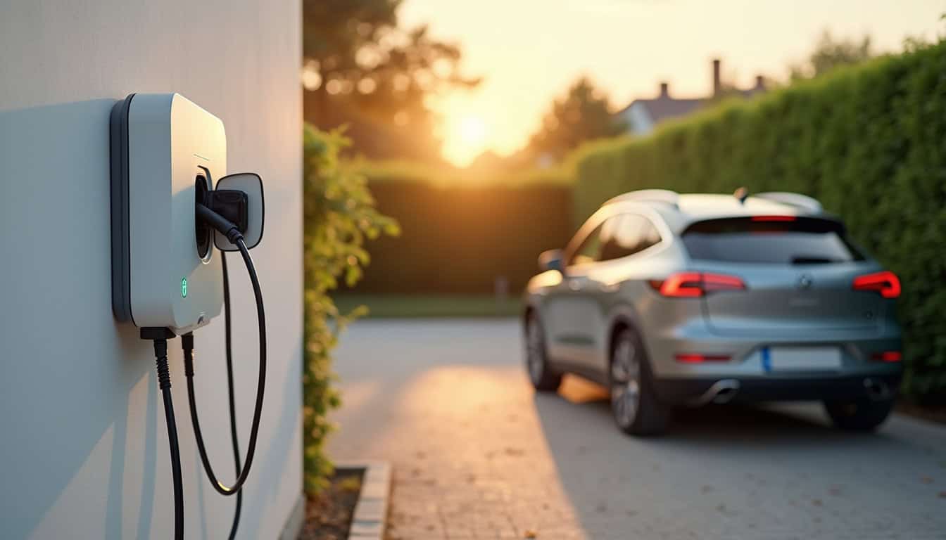 Installation d'une borne de recharge électrique à Aubigné-Racan