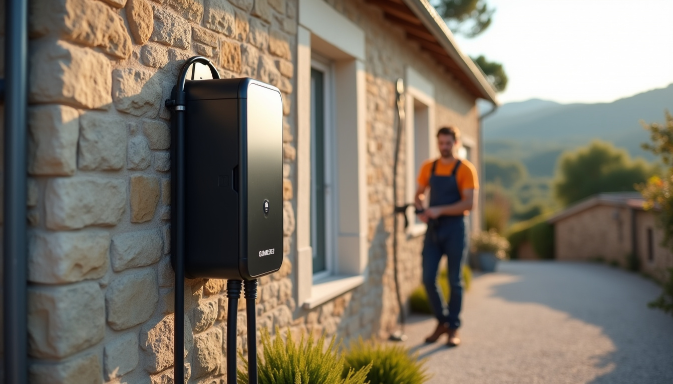 Installation d'une borne de recharge électrique à Banon par un professionnel certifié IRVE