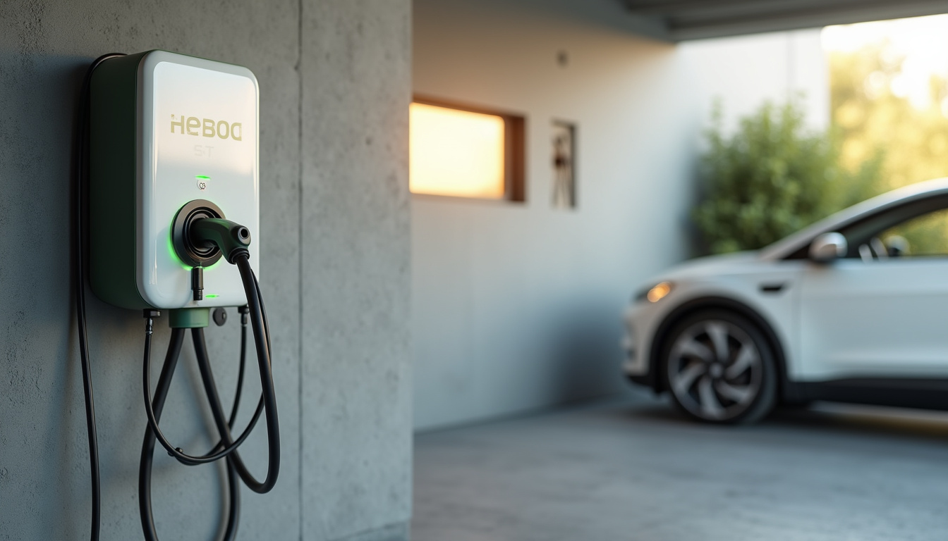 Installation d'une borne de recharge électrique à Chaux dans un garage privé