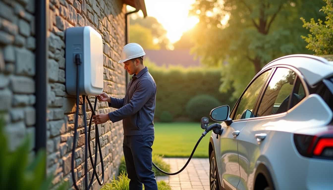 Installation d'une borne de recharge électrique à Cussac-Fort-Médoc par un installateur IRVE