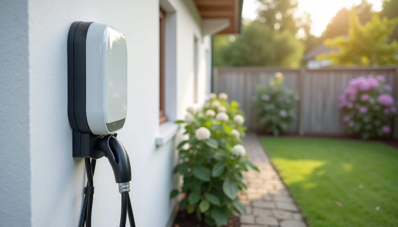 Installation d'une borne de recharge électrique à Landivisiau par un professionnel IRVE