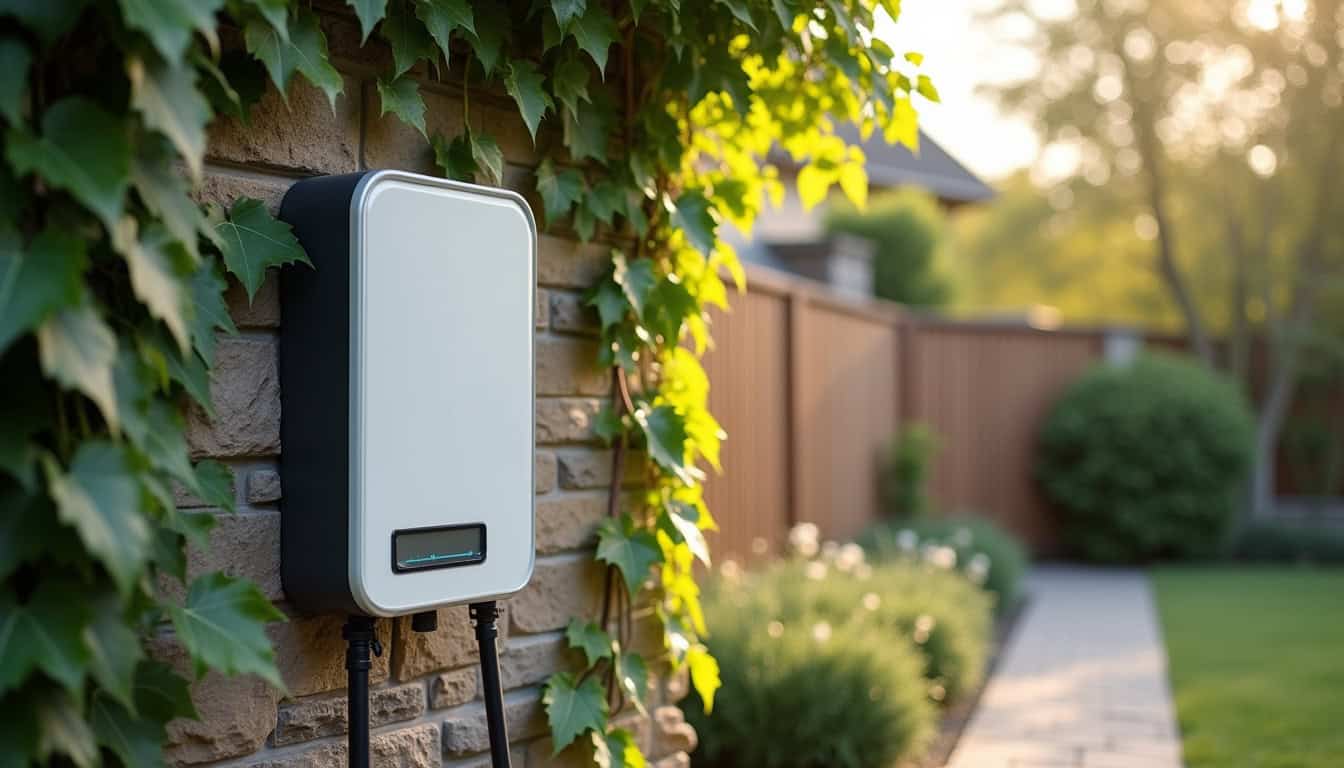 Installation d'une borne de recharge électrique à Marcheprime sur un mur extérieur