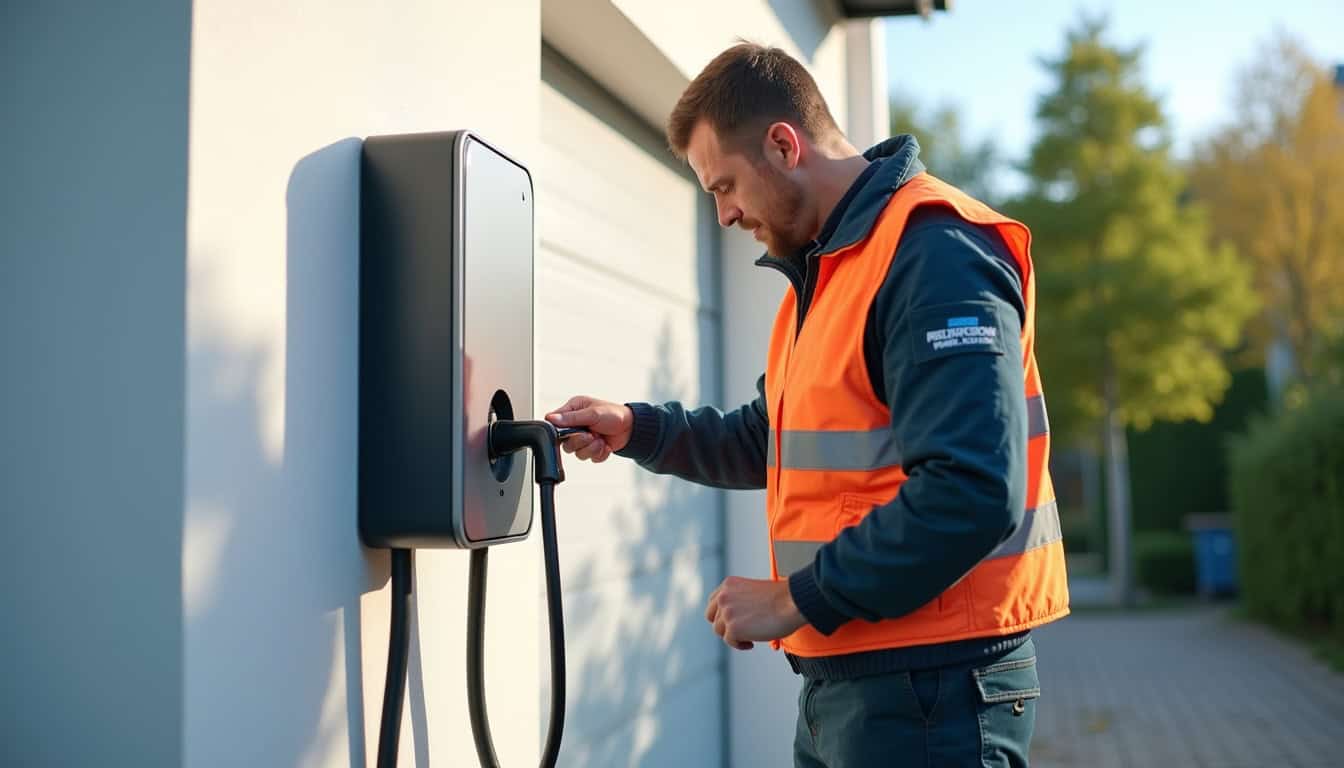 Installation d'une borne de recharge électrique à Meyenheim par un professionnel IRVE