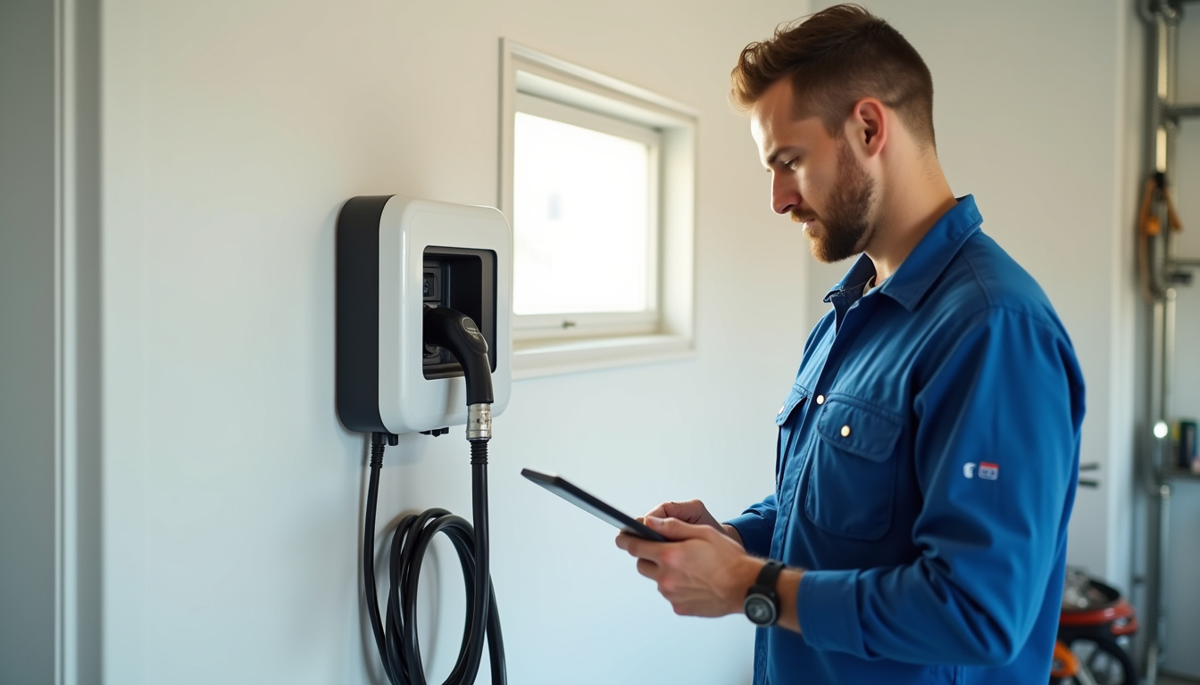 Installation d'une borne de recharge électrique à Sablons par un professionnel certifié IRVE