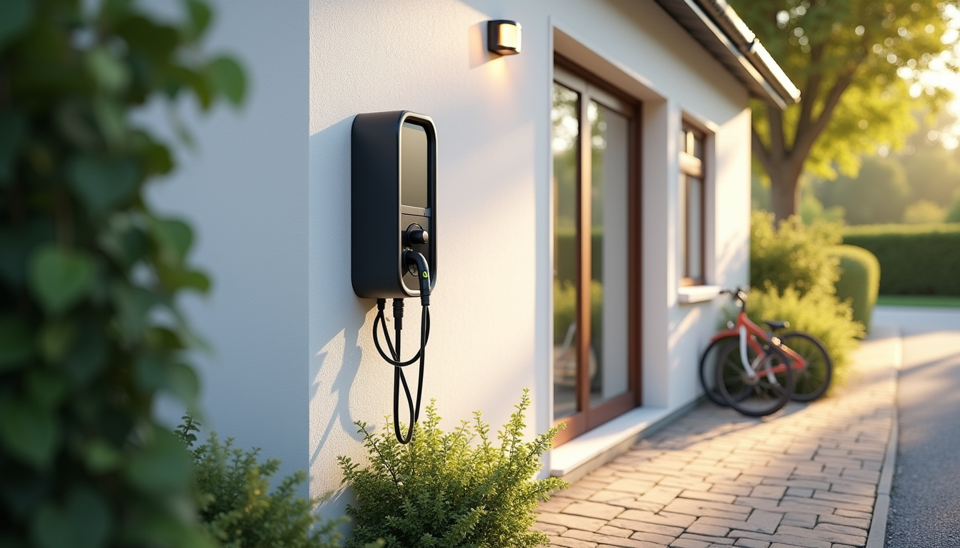 Installation d'une borne de recharge électrique dans un environnement résidentiel à Golfech