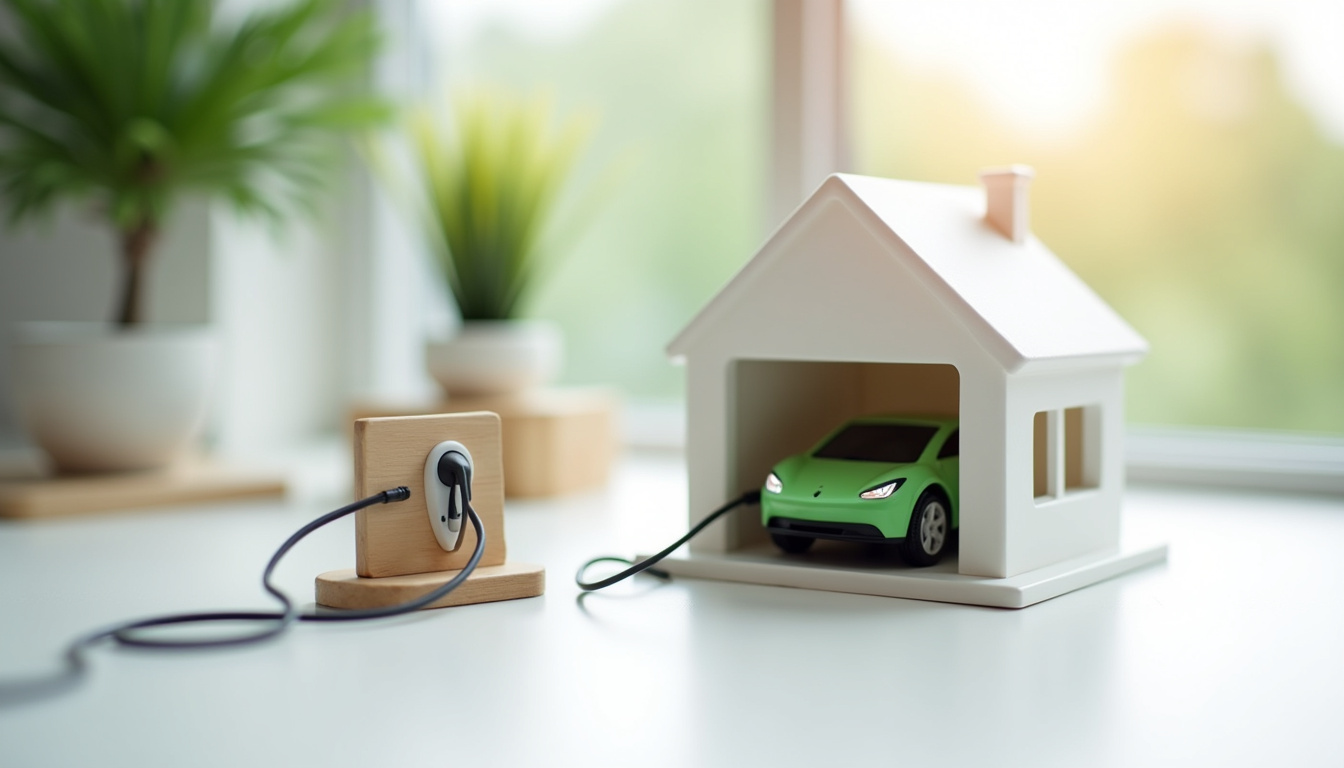 Installation d'une borne de recharge électrique dans un garage à Roulans