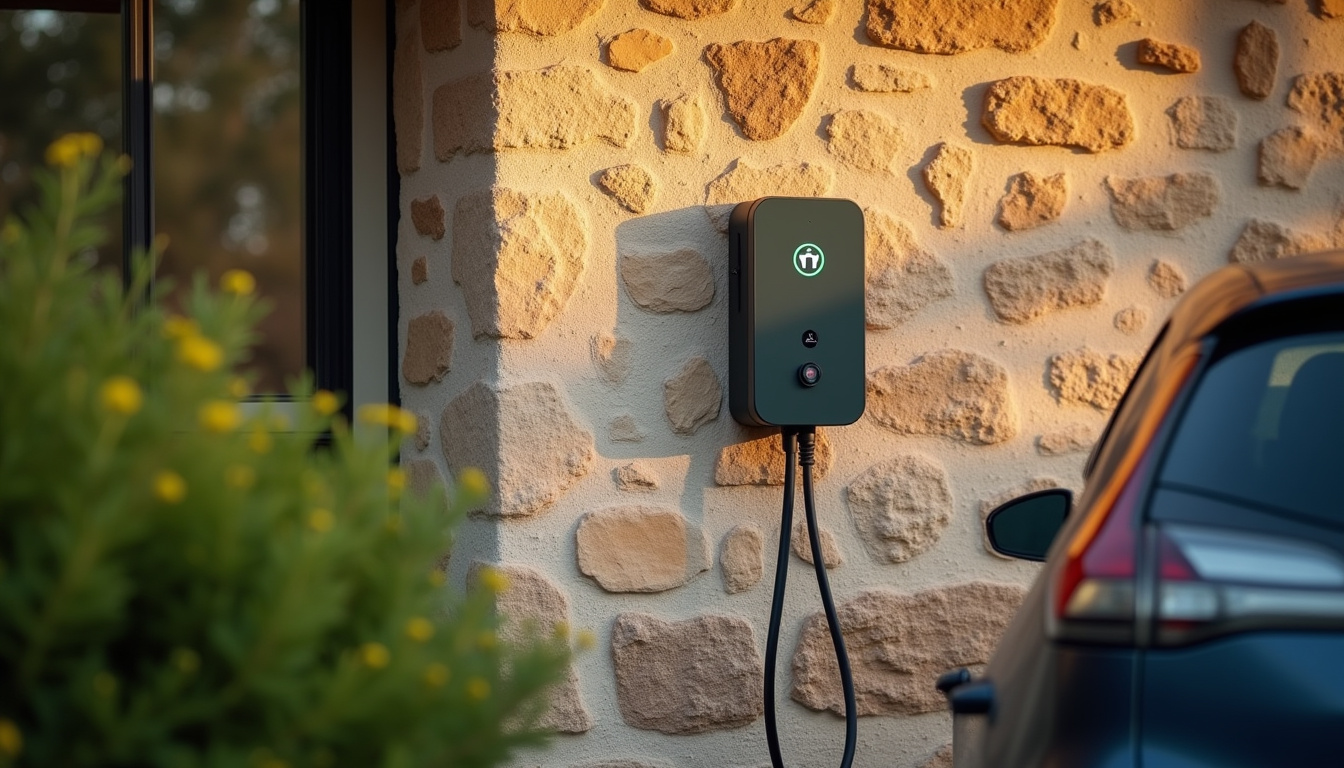 Installation d'une borne de recharge électrique dans un garage privé à Sarlat-la-Canéda