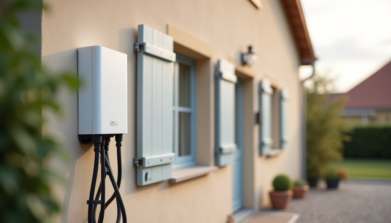 Installation d'une borne de recharge électrique dans une maison à Benquet