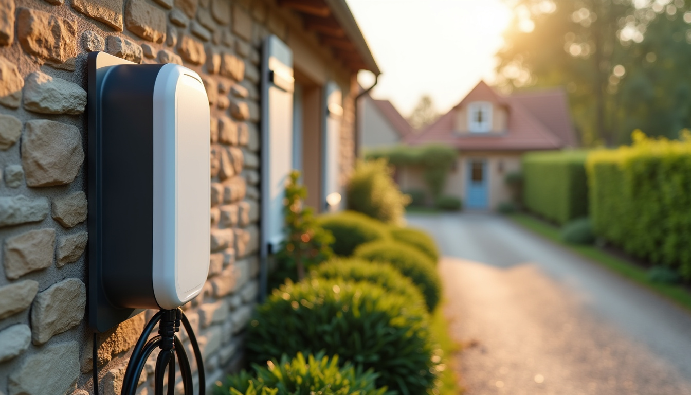 Installation d'une borne de recharge électrique dans une propriété à Marcilly-en-Villette
