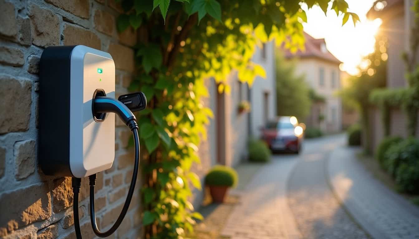 Installation d'une borne de recharge électrique dans une résidence à Puichéric