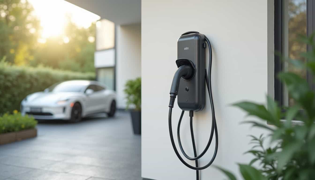 Installation d'une borne de recharge électrique dans une résidence à Taulignan