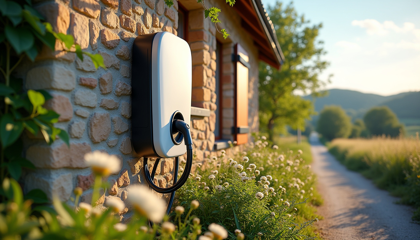 Installation d'une borne de recharge électrique devant une maison à Montredon-Labessonnié