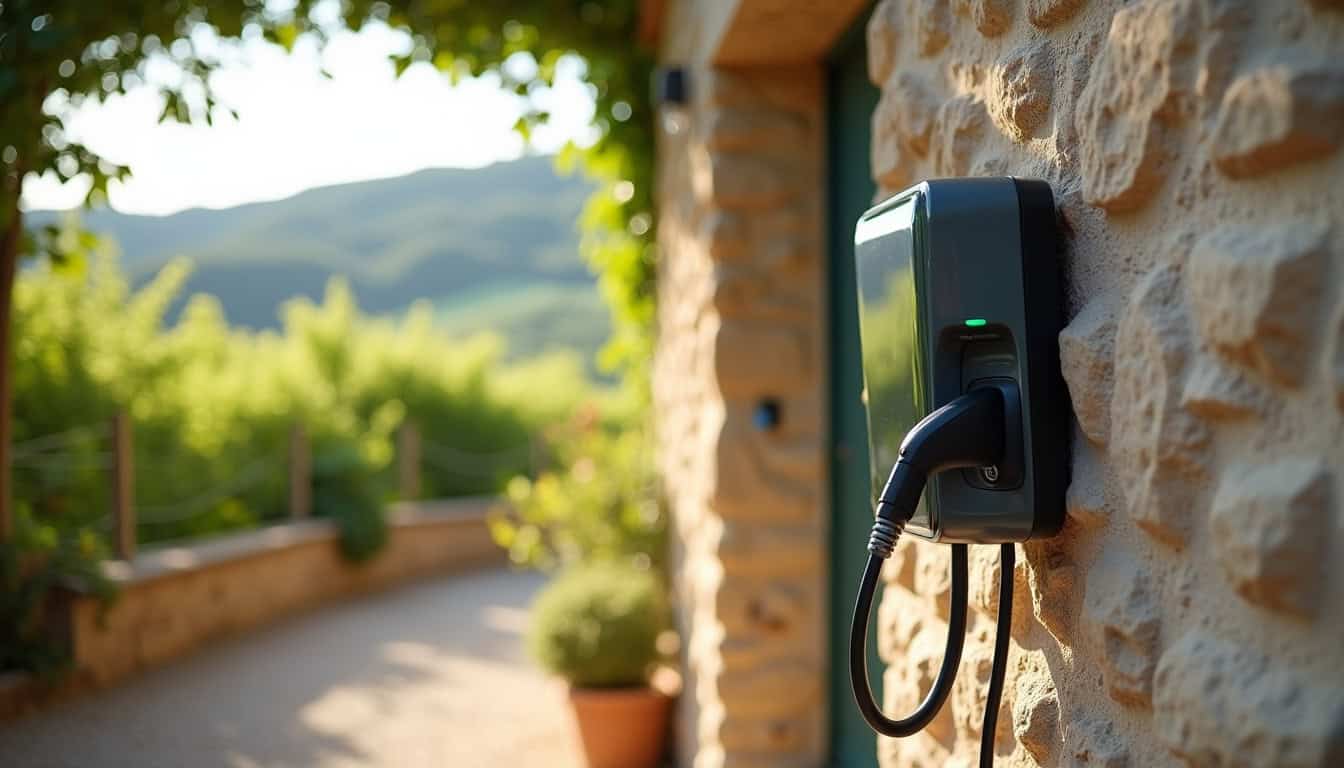 Installation d'une borne de recharge électrique en journée à Saint-Sulpice-de-Faleyrens