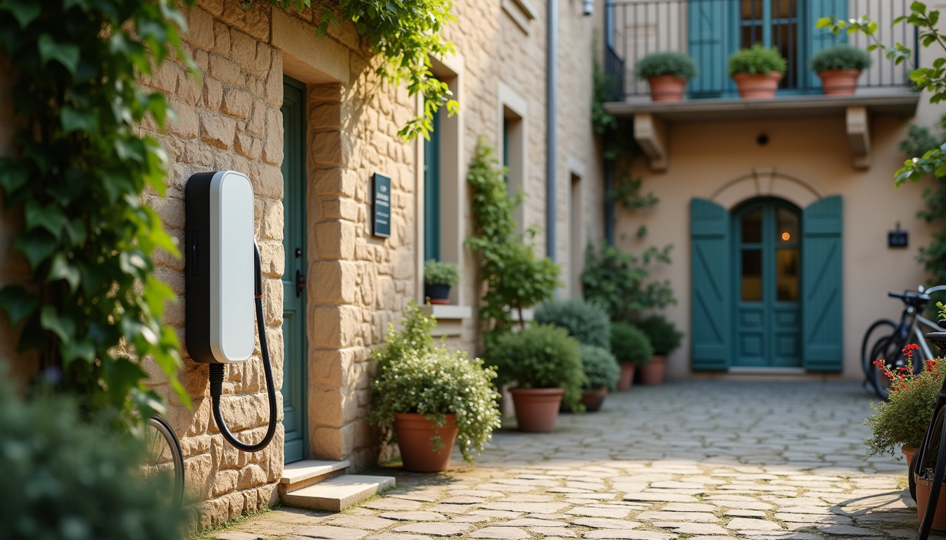Installation d'une borne de recharge électrique en milieu de copropriété à Saint-Vaast-lès-Mello