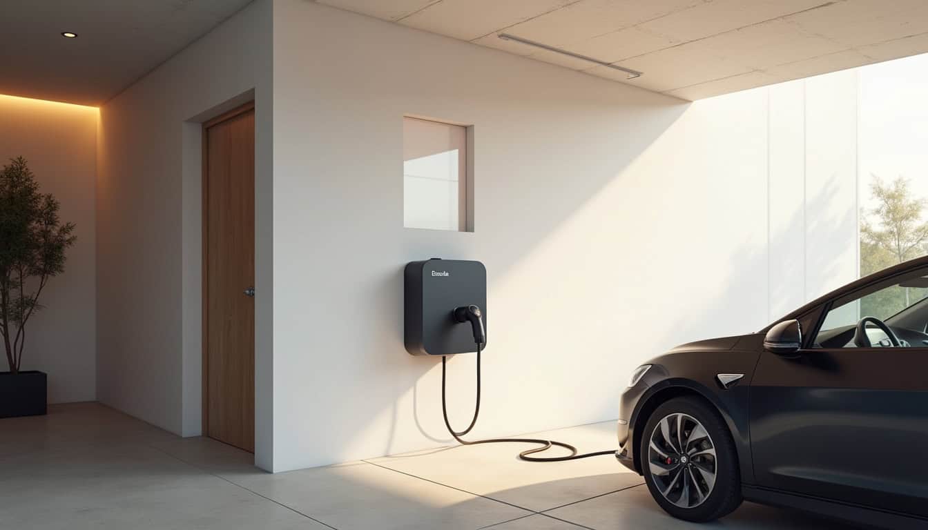 Installation d'une borne de recharge électrique murale à Vaux-en-bugey