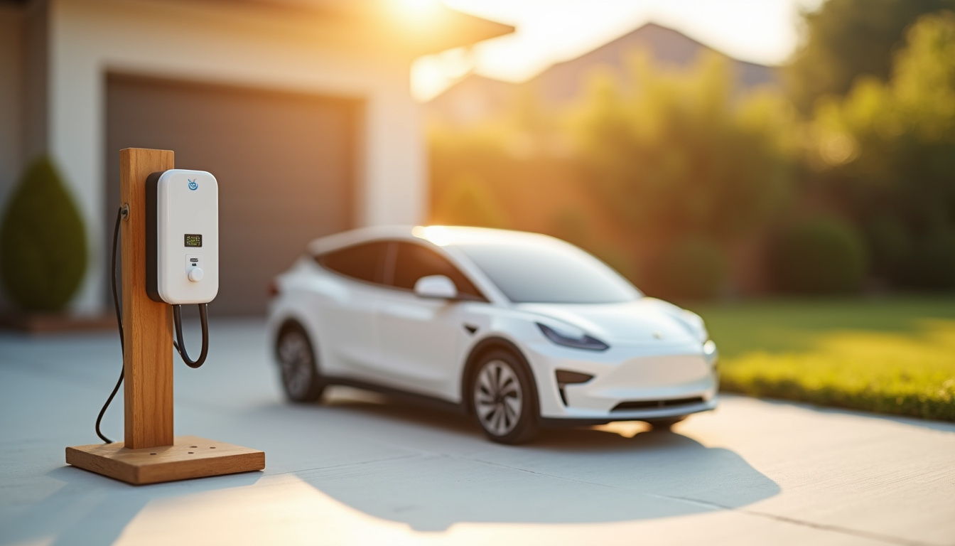 Installation d'une borne de recharge électrique par un professionnel à Chéroy