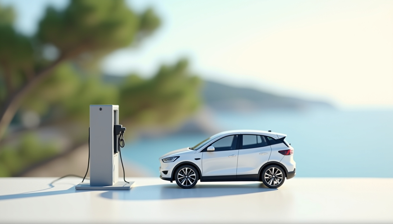 Installation d'une borne de recharge électrique pour véhicule électrique à Fréjus
