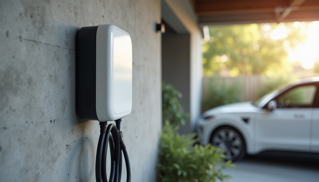 Installation d'une borne de recharge électrique pour véhicule électrique dans un garage privé à Mesquer