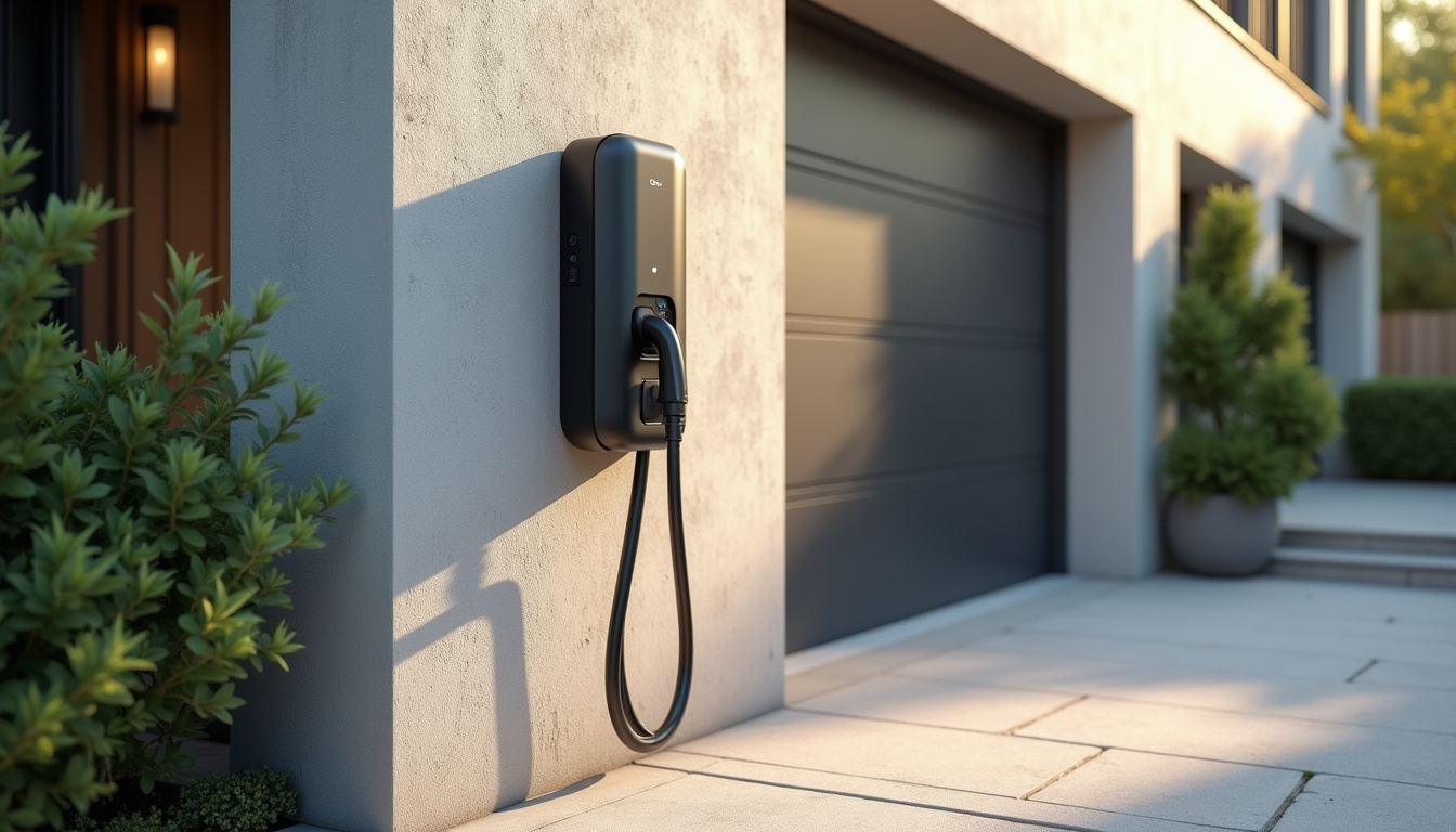 Installation d'une borne de recharge électrique sur un parking privé à Monthyon
