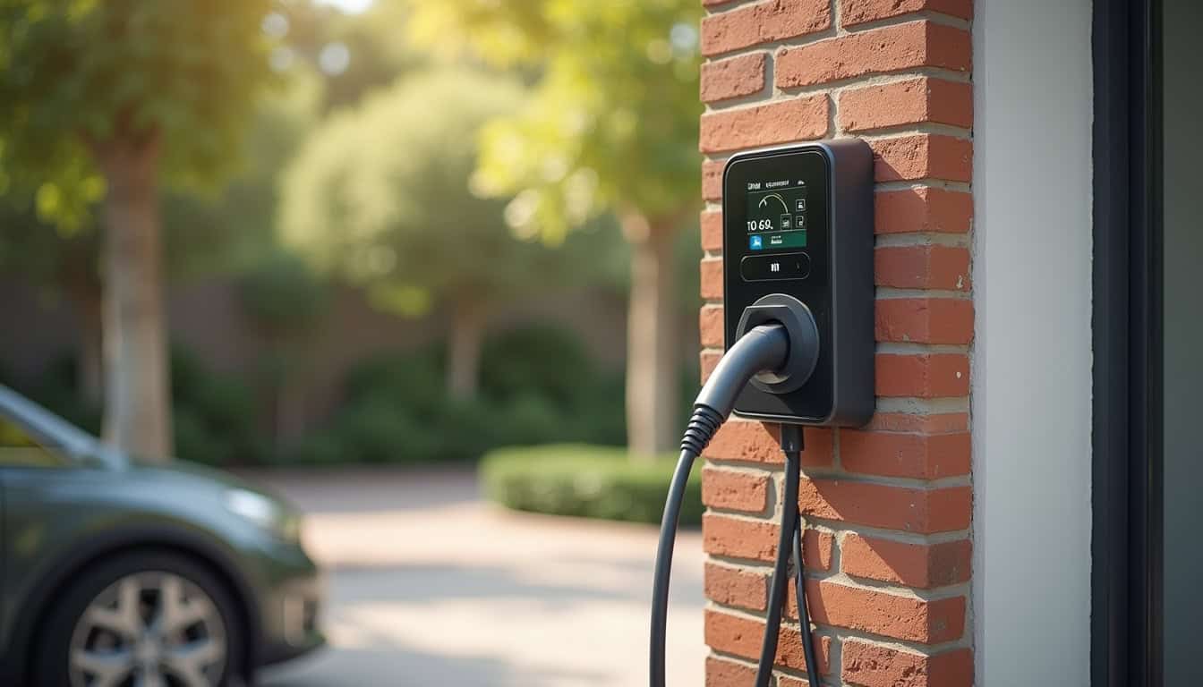 Installation d’une borne de recharge électrique sur un parking privé à Pont-Audemer