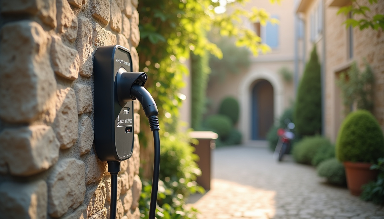 Installation d'une borne de recharge en copropriété à Nommay