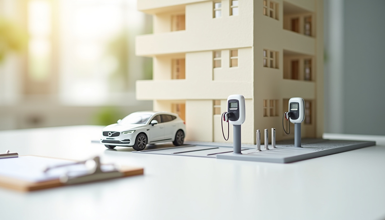 Installation d’une borne de recharge en copropriété avec comptage individuel