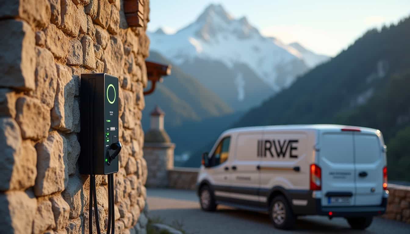 Installation d’une borne de recharge en extérieur à Bélesta