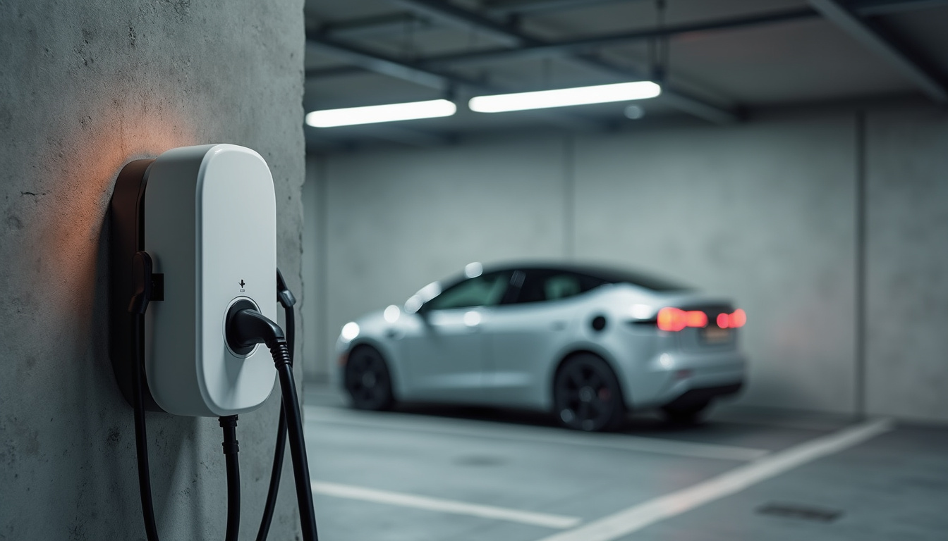 Installation d'une borne de recharge en parking collectif à Briord